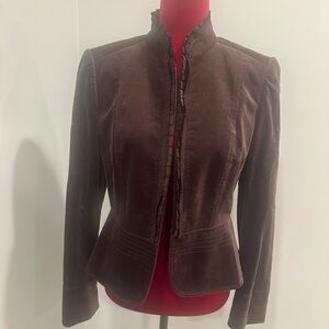 Antonio Melani Y2K Velvet Peplum Jacket